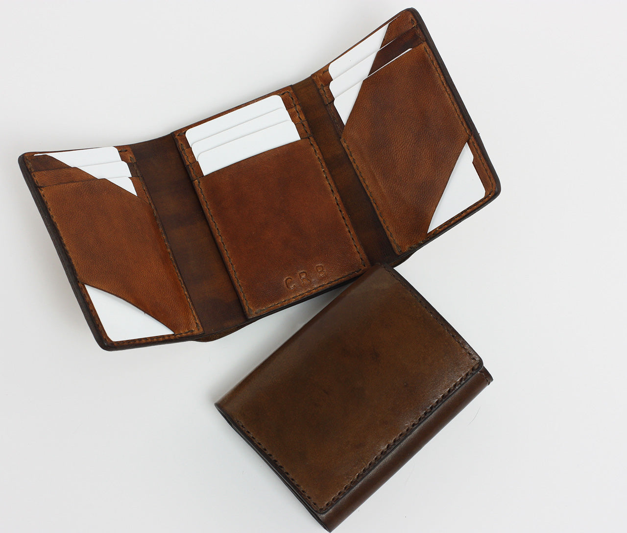 Cerberus: Buttero Leather Tri-fold Wallet