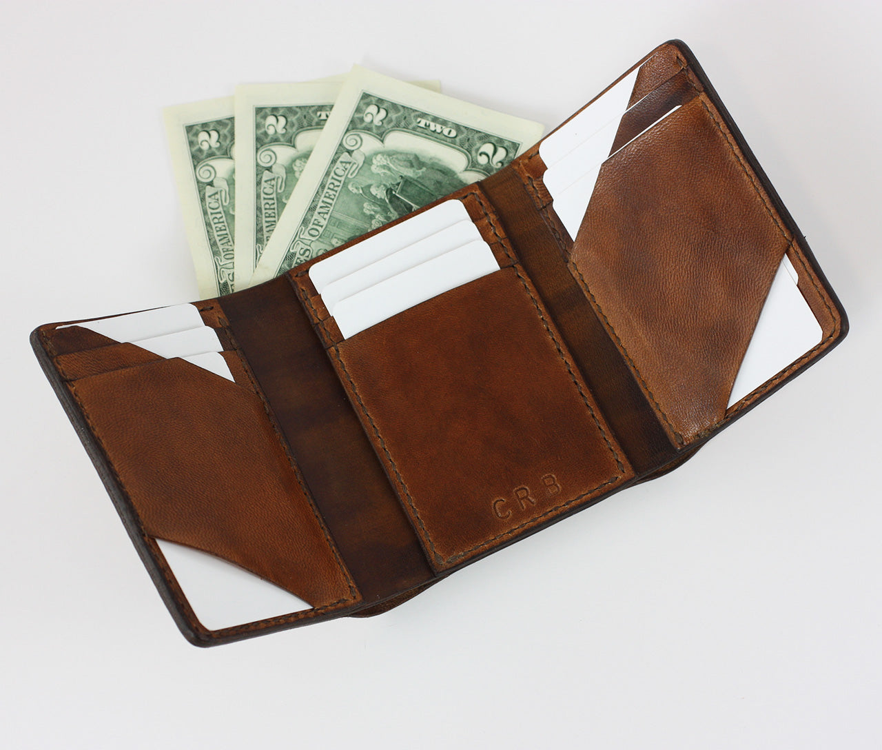 Cerberus: Buttero Leather Tri-fold Wallet